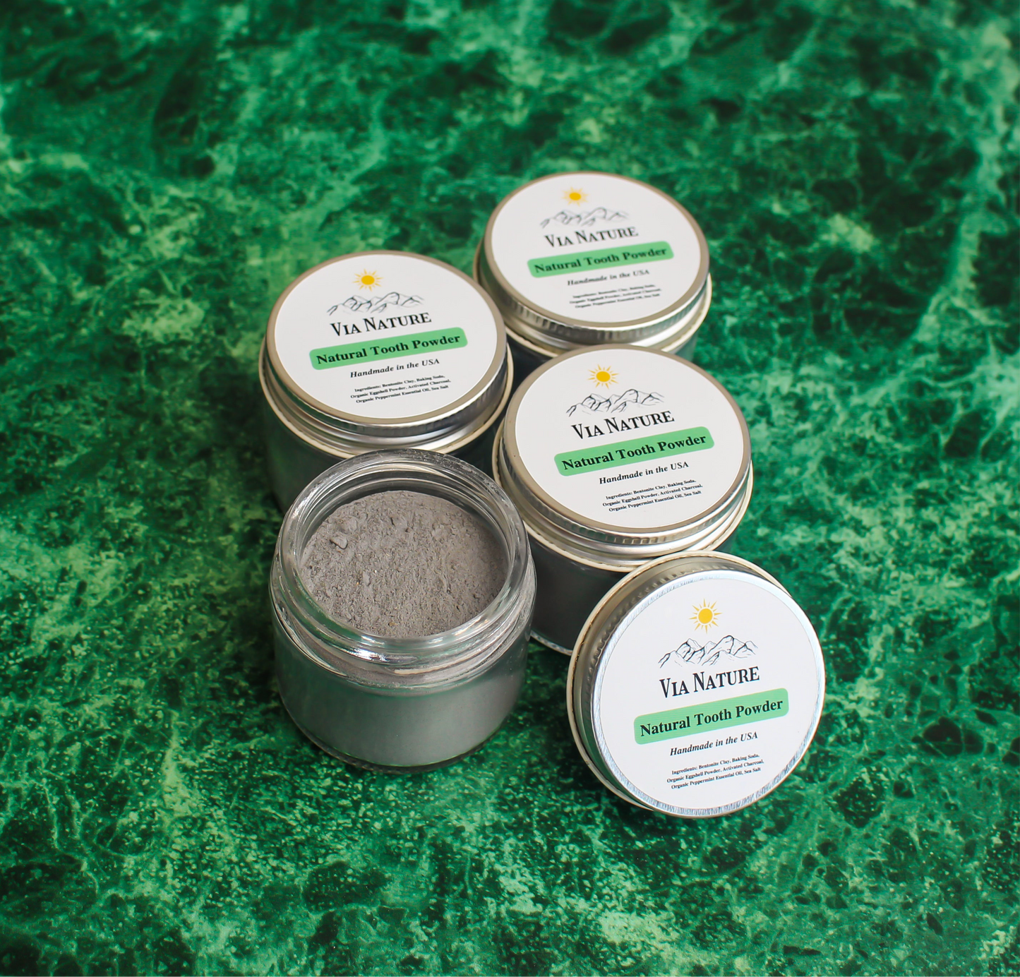 4-Pack of Tooth Powder